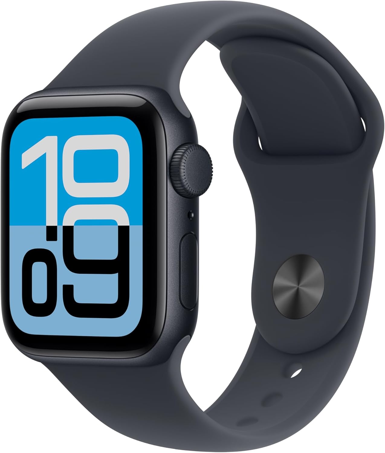 Apple Watch SE 3 GPS 40mm Smartwatch with Midnight Aluminum Case with Midnight Sport Band - S/M. Fitness and Sleep Trackers, Heart Rate Monitor, Always-On Display, Water Resistant