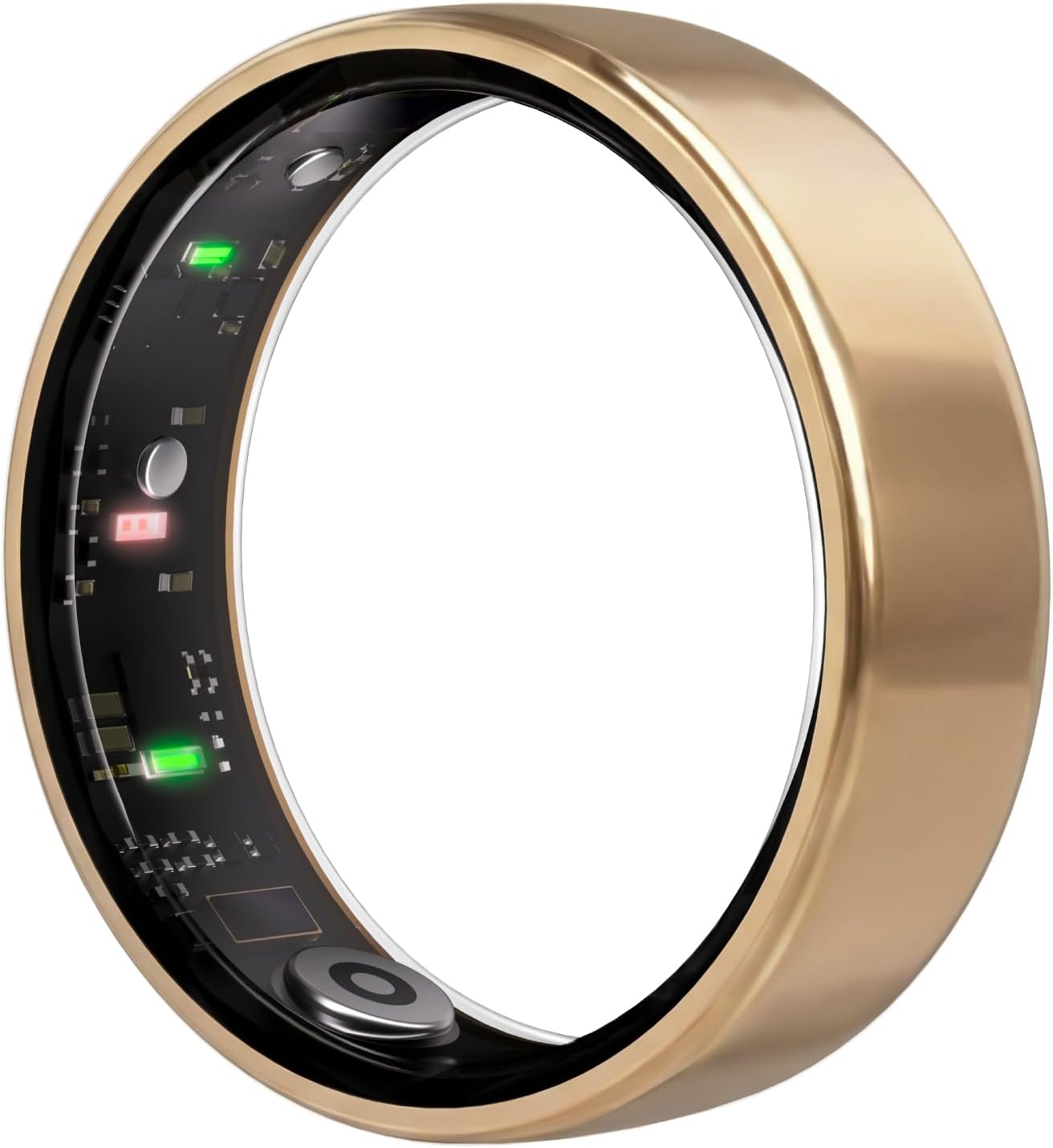 femometer Ring Air | Ultra-Thin Smart Ring | Sleep/Heart Rate/SpO2/Stress | Women's Health & Fertility Tracker with BBT Technology | Hot Flash Monitoring | Free Subscription - Size13