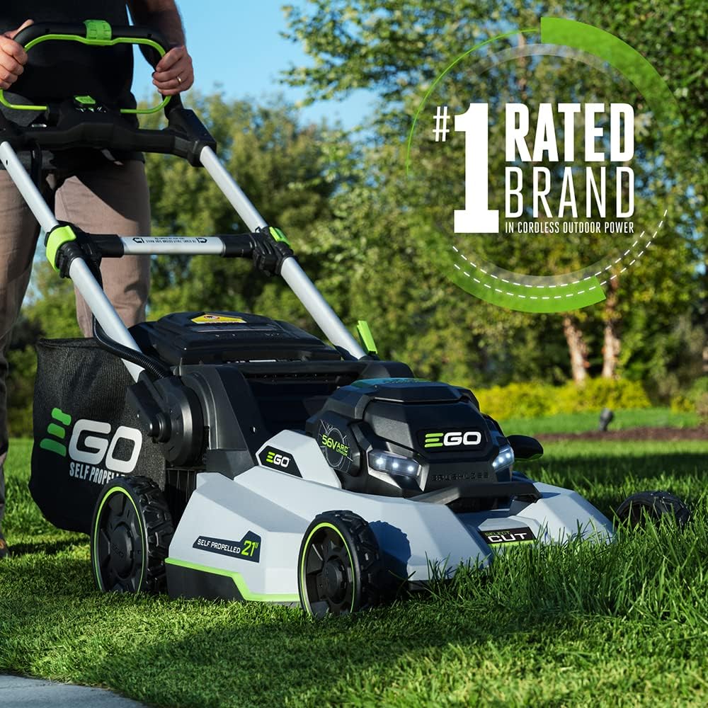 Ego 56V Select Cut Lawn Mower 21In Cordless Kit (Renewed)