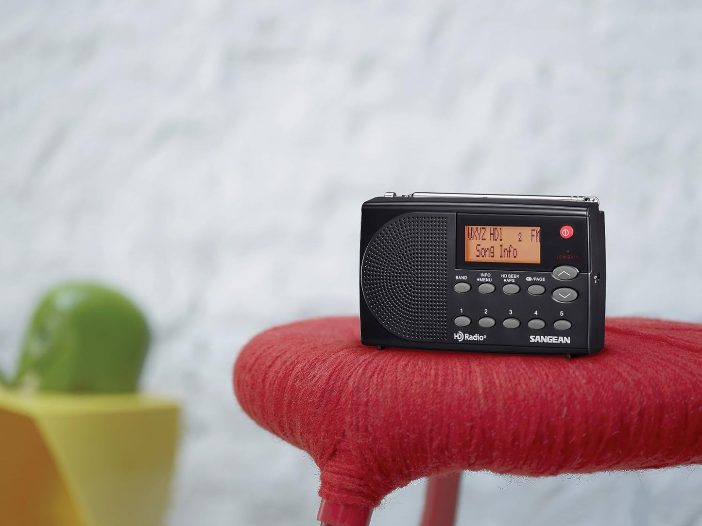 Sangean HDR-14 HD Radio/FM Stereo/AM Portable Radio,