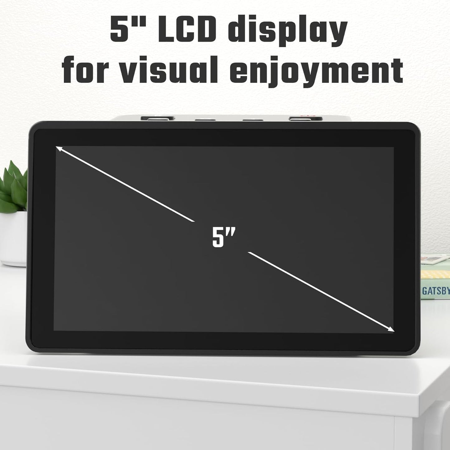 Film and Slide Scanner – Convert 35mm, 126, 110 Film Negatives & Slides to 22MP Digital Photos – Negative Scanner with 5” LCD, Easy-Load Inserts – Quickly Convert Negatives & Slides