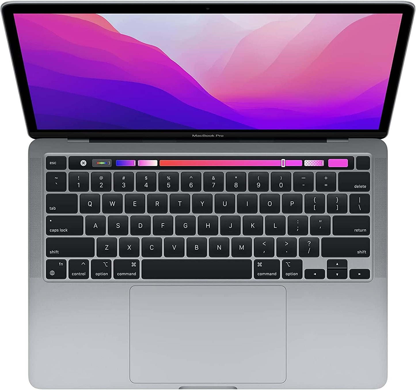 Apple MacBook Pro with M2 chip: 13‚Äù Retina Display, 8GB RAM, 512GB SSD, Touch Bar, Backlit Keyboard, FaceTime HD Camera, Space Gray