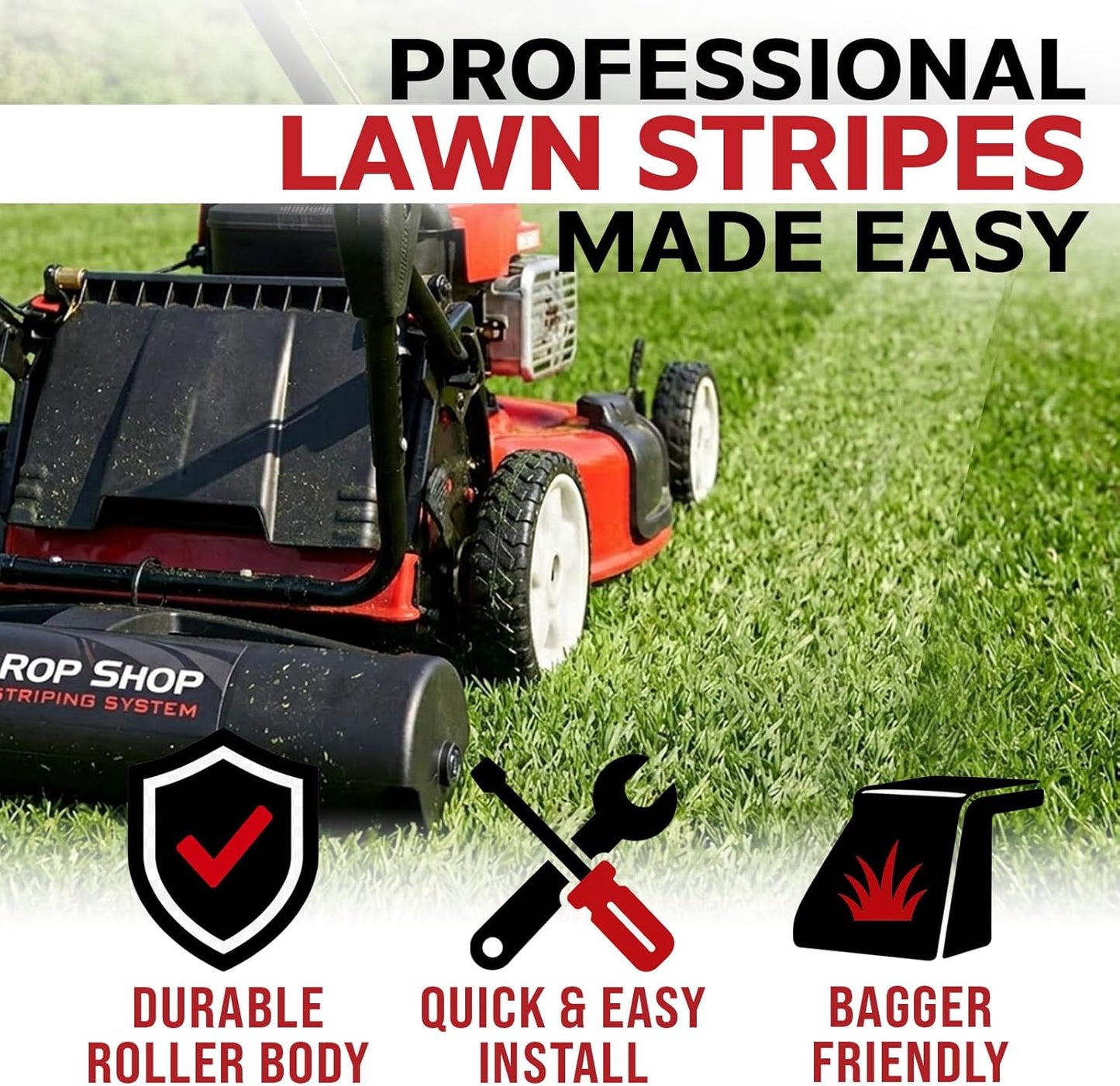 The ROP Shop Lawn Striping Kit for Toro 20601 - Fits 21" and 22" Toro Walk-Behind Mowers