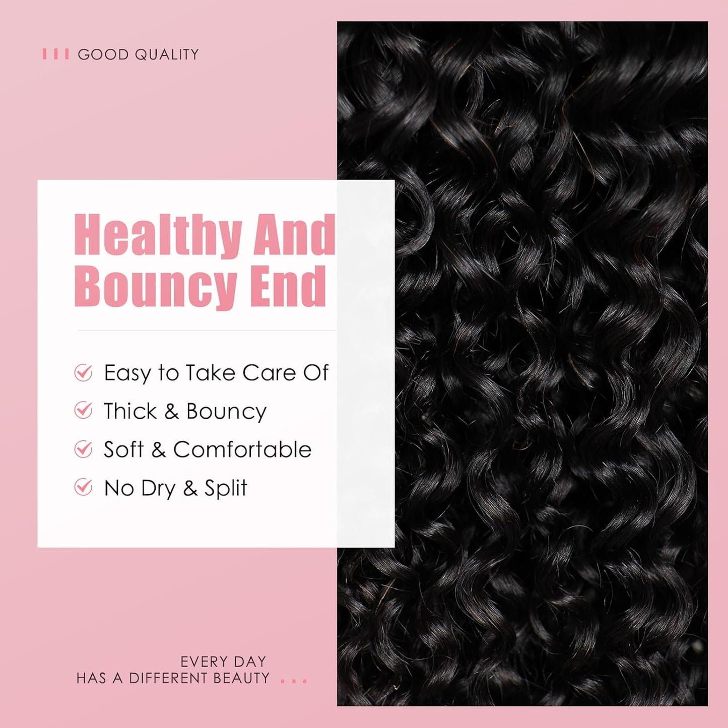 Human Hair Bundles Water Wave Bundles Human Hair 20 22 24 26 Inch 12A 100% Unprocessed Brazilian Virgin Hair Water Wave 4 Bundles Real Human Hair Extensions For Black Women Natural Black