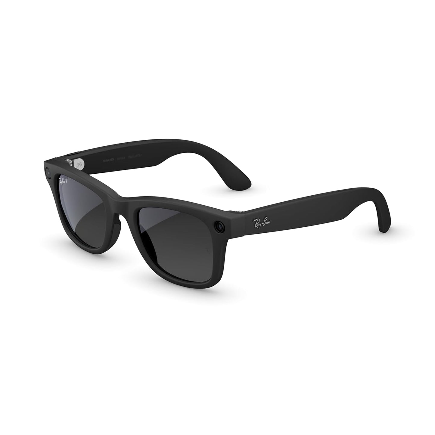 Ray-Ban Meta (Gen 2), Wayfarer, Matte Black | Smart AI Glasses for Men, Women — 2X Battery Life — 3K HD Resolution — 12 MP Ultra-Wide Camera, Audio, Video — Polarized Gradient Graphite Lenses