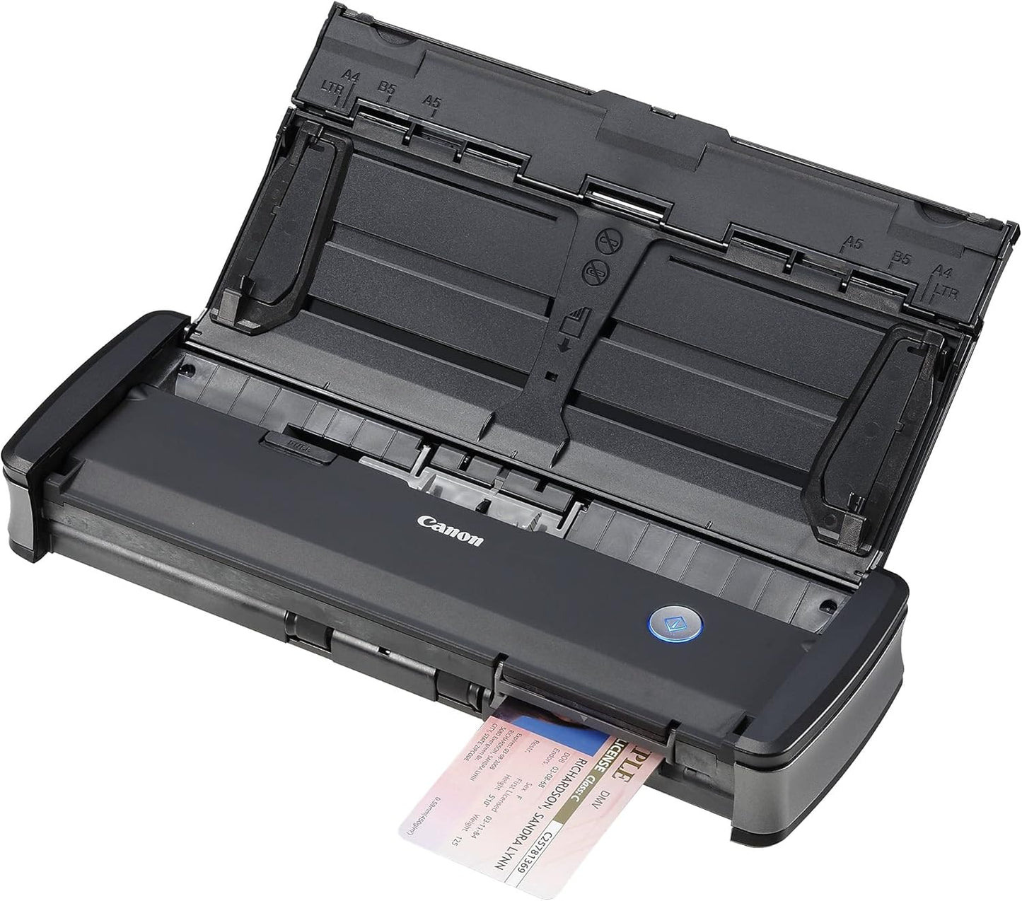 Canon imageFORMULA P-215II Mobile Document Scanner, Black, 1.6" x 11" x 3.7"