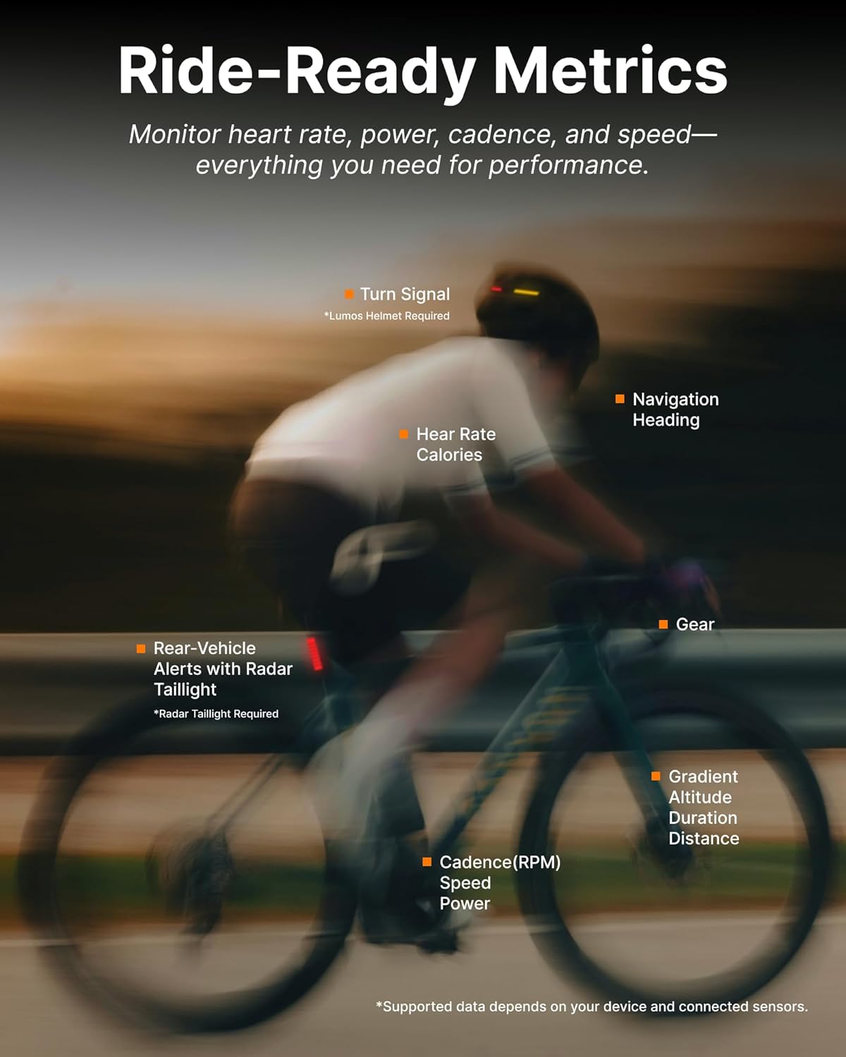 HUD Display Sports Glasses, for Cycling and Hiking, Real-Time Display, Smart Navigation, Proactive AI Alerts