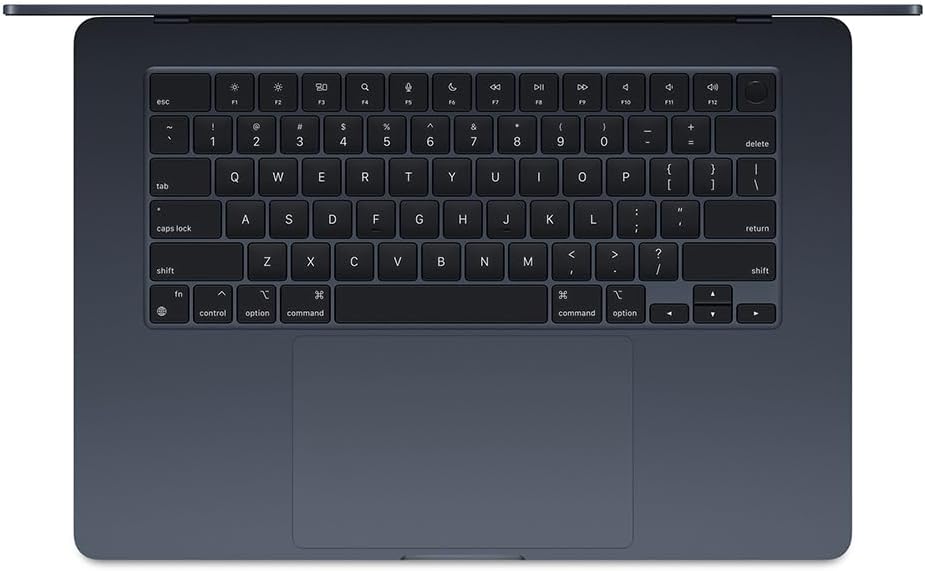 2024 Apple MacBook Air with Apple M3 Chip (15-inch, 8GB RAM, 512GB SSD Storage) (QWERTY English) Midnight (Renewed)