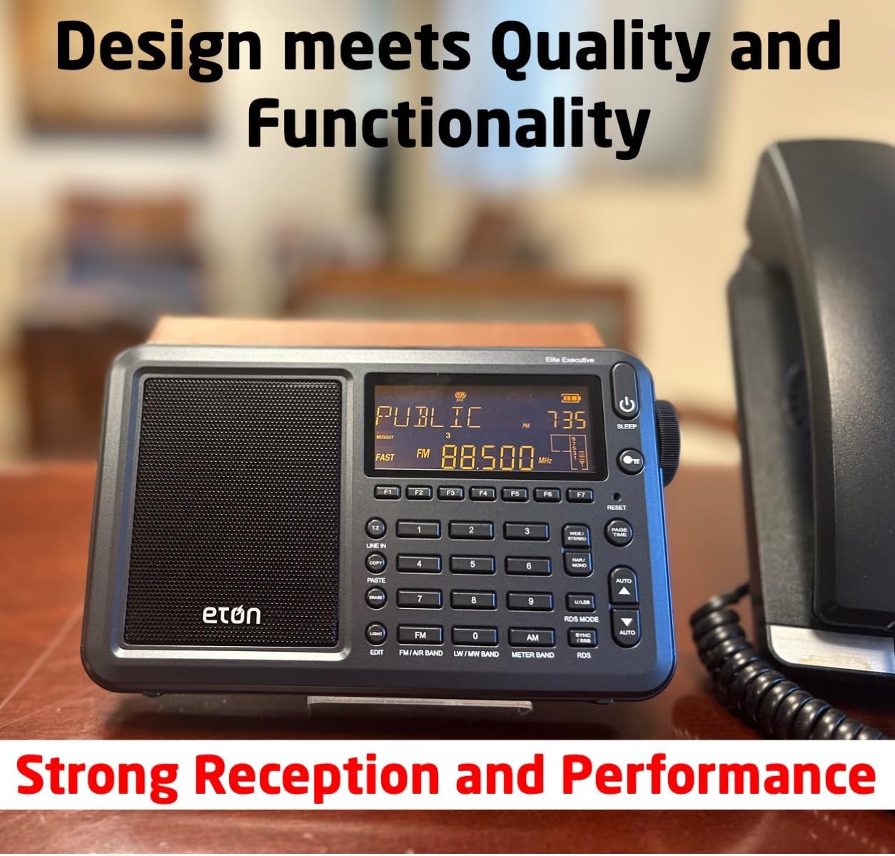 Eton Elite Executive AM/FM/Aircraft Band/SSB/Shortwave Radio