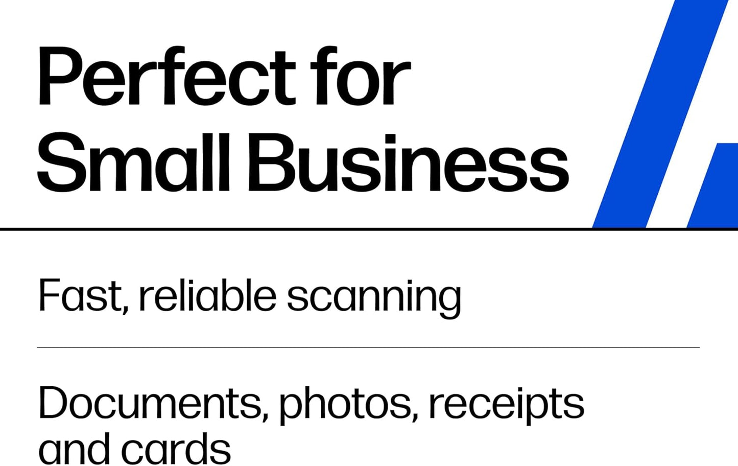 HP ScanJet Pro 3000 s4, Fast 2‑Sided Scanner with Auto Document Feeder, Best for Small Business (6FW07A)