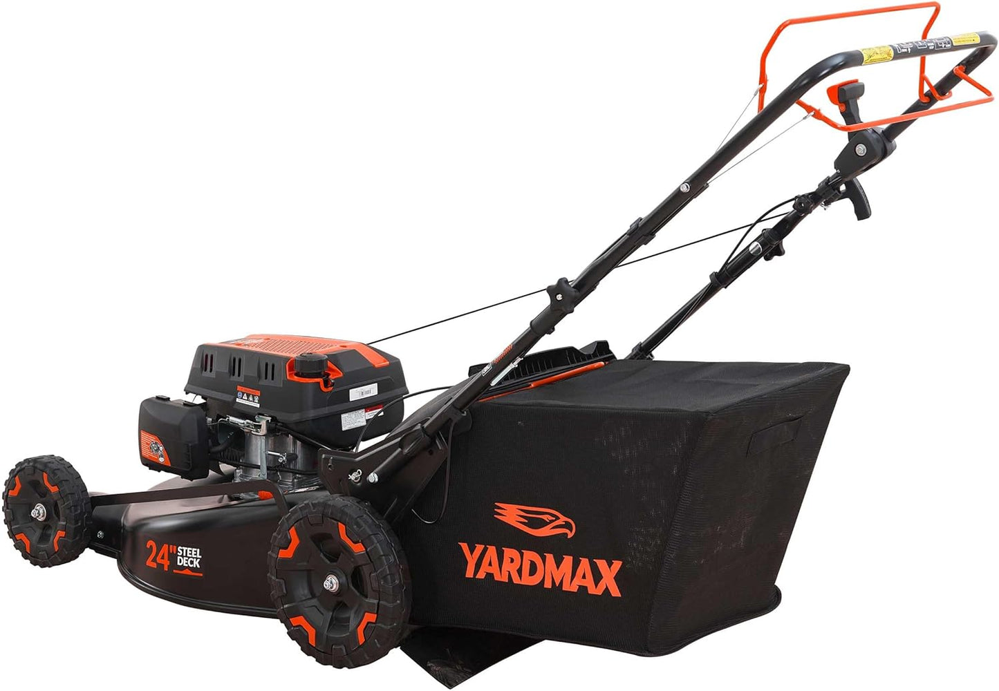 24 in. 201 cc Select PACE 6 Speed CVT High Wheel RWD 3-in-1 Gas Walk Behind Self-Propelled Lawn Mower W/Recoil Start