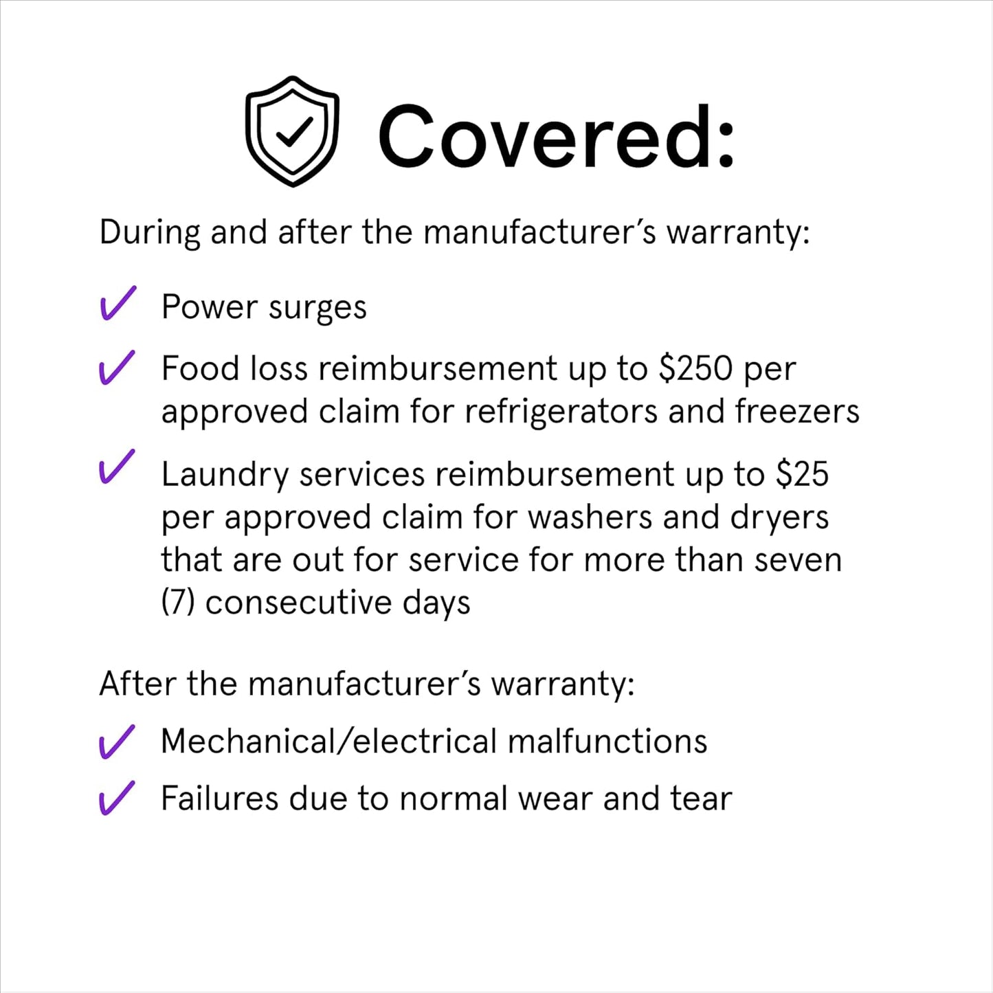 ASURION 3 Year Major Appliance Protection Plan ($1250 - $1499.99)