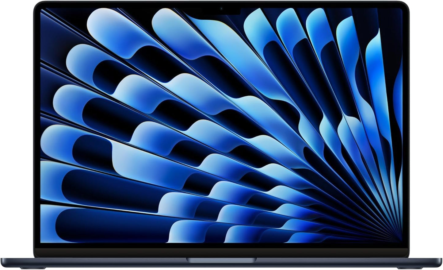 2024 Apple MacBook Air with Apple M3 Chip (15-inch, 8GB RAM, 512GB SSD Storage) (QWERTY English) Midnight (Renewed Premium)