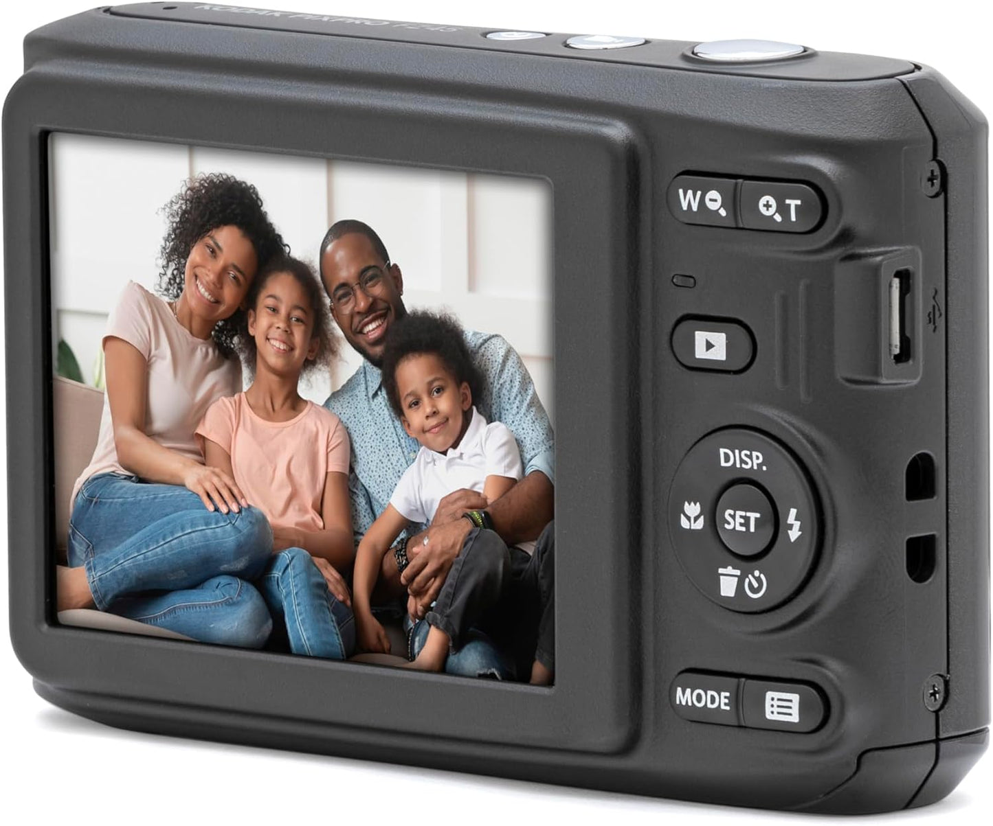 Kodak PIXPRO FZ45 Digital Camera, 16MP Point & Shoot with 4X Optical Zoom, 27mm Wide Angle, 2.7 Inch LCD, 1080p Video, Black